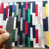 Tela de Punto Jersey Rayada Elástica de Algodón Puro 4.5cm Hilo de Algodón Puro Rayado Elástico Tela para Camiseta de Algodón Peinado Elástico
