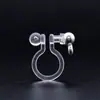 Acessórios para Brincos DIY Clipe de Orelha U-Shaped de Resina Japonês e Coreano Invisível Conversor para Brincos de Argola de Metal Brincos Sem Furo