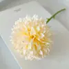Crisântemo Bola Simulado Hortênsia Mesa de Jantar Sala de Estar Arranjo de Flores para Casa Bola de Cebola Flor Seca Artificial Enfeites Decorativos