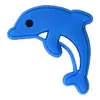 Animales Lindos de Dibujos Animados, Vida Marina, Lápices de Pegamento Suave de PVC, Clips para Bolígrafos, Clips para Popotes, Accesorios Decorativos en Stock