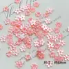 Flores de flor de durazno perladas de resina de 8 mm cuentas sueltas diy joyería hecha a mano collar pendientes accesorios para horquilla cuentas sueltas venta al por mayor