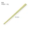 Palillos de Titanio Puro con Diseño de Flor de Hielo de Cristal, Vajilla de Titanio para Uso Doméstico, Palillos Coloridos de Longitud Completa, Resistentes a Altas Temperaturas, Palillos Antideslizantes de Gama Alta, Juego en Caja de Regalo