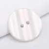 Botão de imitação de concha em resina quatro furos dois furos casaco malha botão costurado à mão terno terno camisa botão decorativo redondo