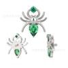 Guanzhiniu F136/G23 titanio labio uña aretes para la oreja uña para la lengua joyería de perforación tipo araña comercio exterior Venta Caliente fábrica en stock lote