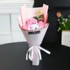 Jabón del Día de San Valentín Ramo de Girasoles y Claveles Día de la Enfermera Flores Preservadas Graduación San Valentín Transfronterizo Pequeños Regalos