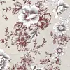 Tela de algodón y lino impresa tela hecha a mano mantel para cabeza tela para sofá cortina tela de lino tela floral tela de fondo procesamiento de tela