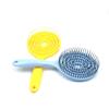 Fábrica redonda oco repelente de mosquitos pente de incenso pirulito massagem pente pente de cabelo pente de cabelo de plástico de cor fofa