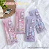 Conjunto de Réguas Antiderrapantes Hello Kitty 15cm Guangbo Stationery, Régua Reta, Régua Triangular, Régua de Medição para Desenho Estudantil, Antiderrapante e Não Quebra Facilmente