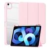 Adecuado para 2024iPadai11 acrílico transparente ranura para bolígrafo fondo duro borde suave iPadpro11 funda protectora iPad 13 pulgadas