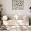Sofá-cama modular para sala de estar, removível e lavável, comprimido, integrado, dobrável, de uso duplo, voltado para exportação, sofá-cama modular comprimido simples