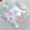 Estilo Xiaohongshu fresa arándano soufflé alto valor súper grueso celebridad de internet imitación masilla de silicona juguete de descompresión rebote