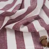 Tecido Grande Listrado de Algodão e Linho, Tecido Jacquard Listrado Tecido em Tear de Linho, Tecido para Sofá, Tecido para Almofada, Tecido para Camisa, Tecido para Roupa em Estoque