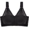 Sujetador de Encaje Talla Grande para Mujer con Busto Grande, Minimizador, Push-Up, Cierre Frontal Conveniente, Recogida Lateral del Pecho, Anti-Caída, Sujetador Cómodo