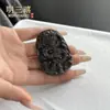 Piedra de Llama Natural Colgante de Paz Piedra del Espíritu del Fuego Colgante de Buda Dragón Pelota de Fitness
