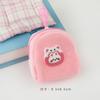 Monedero Creativo Infantil, Bolsita Linda Mini Cabeza de Capibara con Auriculares, Mochila Linda de Mano para Estudiantes, Cartera Pequeña