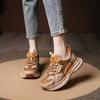 Zapatos para Mujer 2026 Primavera y Otoño Suela Gruesa Versátiles Zapatos para Mujer Lujo Ligero Moda de Gama Alta Estilo Deportivo Zapatos Casuales Planos
