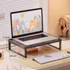 Soporte para Monitor de Computadora Soporte de Esquina para Escritorio para Monitores de Escritorio Estante de Almacenamiento de Esquina Estación de Trabajo de Escritorio de Oficina Estante de Almacenamiento para Laptop