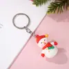 Chaveiro de Natal de Celebridade da Internet Pingente Desenho Animado Bolsa Chaveiro de PVC Presente Criativo de Natal Argola de Chaveiro Pequeno Presente