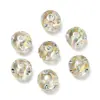 Nuevo Producto Aprox. 16 mm Acrílico Color UV Recubierto Strass Redondo Cuentas para Collar Pulsera Cadena de Teléfono Hecho a Mano