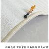 Alfombra Sala de Estar Resistente a la Suciedad Fácil de Cuidar Simple Lujo Ligero Absorbente Antideslizante Cachemir Manta para Mesa de Café Hogar Resistente al Desgaste Manta para Sofá