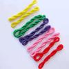 Elástico de lã grande utensílios de cabeleireiro prato de cabelo base vermelha brilhante corda de cabelo acessórios de loja de 2 yuans