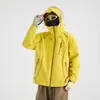Jaqueta de caminhada leve, respirável e impermeável estilo americano, corta-vento para atividades ao ar livre, nova para primavera e outono, masculina e feminina