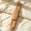 Bolsa de agua caliente larga para llenar con agua tibia, calentador de manos para niña, almohadilla térmica para el estómago, pies calientes, cubierta de tela de felpa larga linda, segura