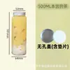 Atacado do Fabricante 400/500ml Popular Nai Xue Mesmo Estilo Garrafa para Bebida de Chá Cold Brew Garrafa para Bebida Gelada Garrafa para Chá com Leite Copo para Chá com Leite