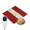 Terciopelo para el Hogar Calefacción Eléctrica Moxa Cojín de Terciopelo Artemisa Pura Moxibustión Cojín de Compresa Caliente Cojín para Sofá Calentador de Moxibustión Almohadilla Caliente Personalización