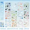 Suministro Directo Marca Yuxian Libro de Pegatinas Troqueladas para Mascotas Bosque de Cartas de Gato-Estilo Gato Lindo Diario Pegatinas de Escena DIY