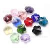 Cuentas Sueltas Flor de Ciruelo Agujero Mediano 14mm Agujero Recto Cuentas de Vidrio Sueltas Accesorios para Pulsera DIY Accesorios para Ropa Stickers DIY