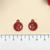 Surtido de 30 suministros de boda de bendición de fortuna roja estilo chino, colgante DIY, caja de dulces, llavero, accesorios de joyería