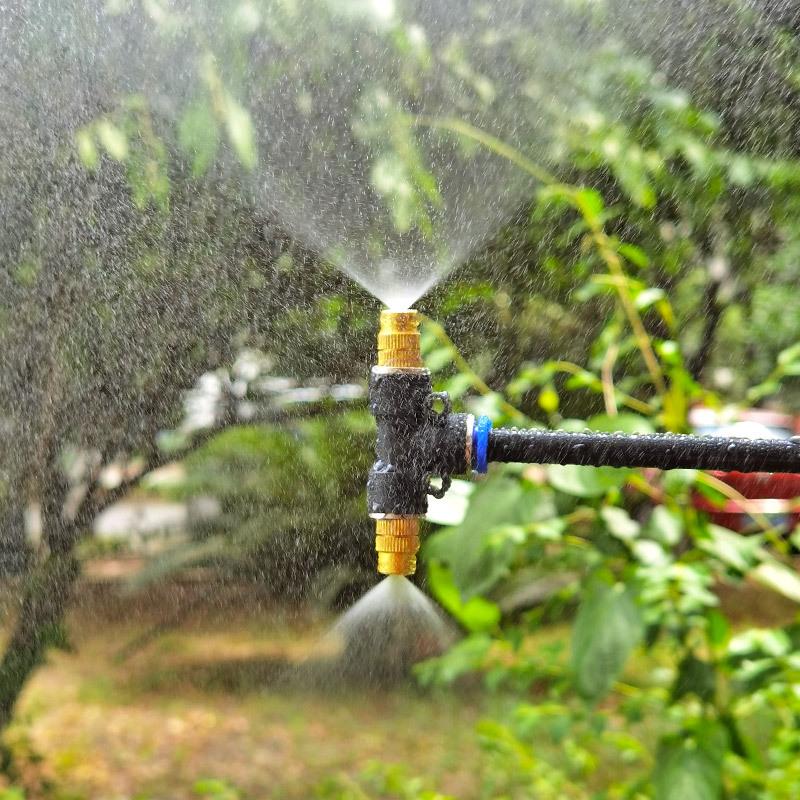 双头雾化快插喷头（背向款）