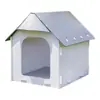 Refugio impermeable y resistente al frío para gatos para exteriores, adecuado para todas las estaciones, a prueba de lluvia y cálido para el invierno, nido para dormir elevado y a prueba de humedad