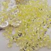 Cuentas de arroz transparentes con núcleo floreciente de tinta de 4 mm, sueltas, hechas a mano, para pulseras y collares, material de horquilla antigua.
