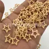 15mm Cor Sólida Açúcar Estrela Grande Oca Macaron Dopamina Pentagrama Decoração de Acessórios para Diário de Nail Art