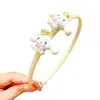 Diadema Infantil para Niñas, Accesorio para el Cabello de Dibujos Animados Kuromi, Diadema de Corona Alta, No Aprieta, Diadema Dentada, Personalizable