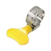 Abrazadera de Manguera de Acero Inoxidable para Manguera de Plástico Americana al por Mayor Abrazadera de Manguera de Sujeción de Tubería de Gas Apretada a Mano 304201