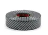 Adesivo anti-pisada para soleira de carro, tira decorativa universal modificada, padrão fibra de carbono, adesivo anti-colisão para para-choque, borda da porta do porta-malas