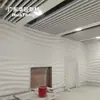 Productos de yeso GRG con textura de roca de imitación de lujo, paneles de pared de yeso con relieve tridimensional ignífugos, hechos a medida para proyectos