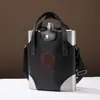 Estojo de Couro Russo URSS Garrafa Térmica Grande de Aço Inoxidável para Uso ao Ar Livre, Portátil, 1kg, 3kg, 5kg, 6kg Capacidade Pacote de 3,5kg 5kg