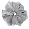 Diadema Extra Grande para Intestino Grueso, Simple Retro Estilo Francés Alta Elástica Cuadros Elegante Goma para el Cabello, Diadema Amarillo Ganso de Celebridad de Internet Coreana