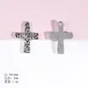 Joyería popular transfronteriza europea y americana diy moda temperamento amor cruz simple pulsera para mujer accesorios colgantes