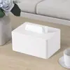 Caixa de Lenços Sala de Estar Luxo Leve High-end Simples Doméstico Mesa de Jantar Design Criativo Senso High-end Couro Caixa de Papel Estilo ins
