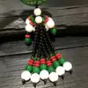 Pingente de Carro Imitando Jade de Vidro, Contas de Lingote, Ornamento de Navegação Tranquila e Paz, Decoração de Retrovisor, Presente de Evento