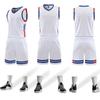Conjunto de Uniforme de Basquete Masculino Jersey Estampado Verão Estudante Universitário Jogo Esportivo Uniforme de Equipe Adulto e Infantil Uniforme de Treino Estampado