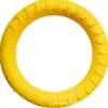 Fabricante Mayorista de Suministros para Mascotas Pelota de Eva Frisbee para Perros Juguete Interactivo de Tira y Afloja Anillo de Tracción con Cuerda Pelota Dardos Que No Muerden