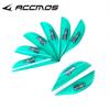 Spiral Feather Diku DECUT Spiral Feather 1,75 polegadas Spiral Feather Colorido Gum Feather Arrow Feather Spiral Feather spin wing Reversão