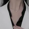 Colar de Pérolas 2026 Novo Modelo para Mulheres, Prata Pura, Design de Alto Padrão, Moda de Nicho, Estilo de Celebridade da Internet, Corrente de Clavícula de Luxo Leve Corrente de Pescoço