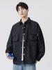 Nova Roupa Casual Streetwear Masculina Elegante Fina Tendência Outono e Primavera Jaqueta Jaqueta Estilo Hong Kong Camisa